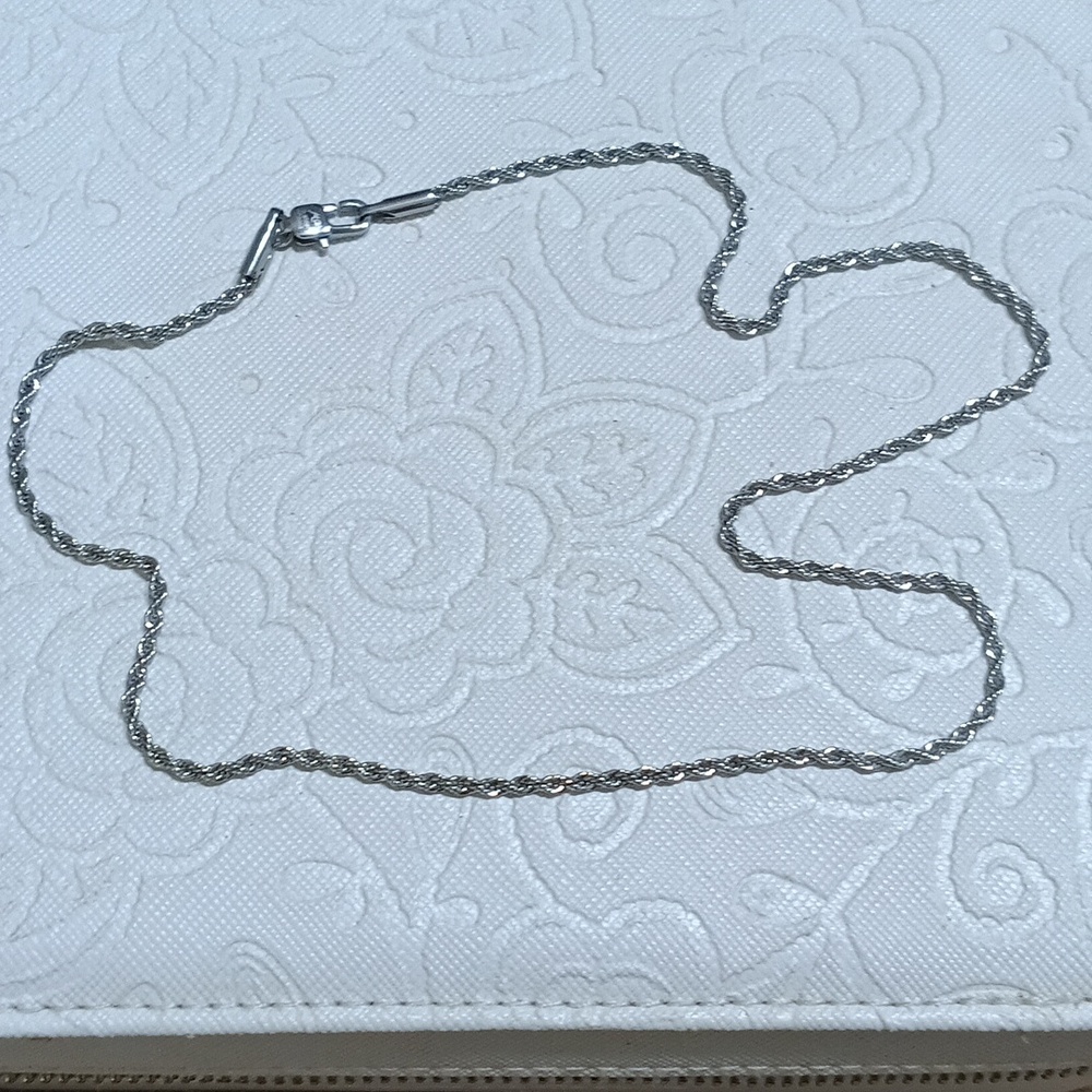 Michael Anthony Stainless Steel Rope Necklace Chain